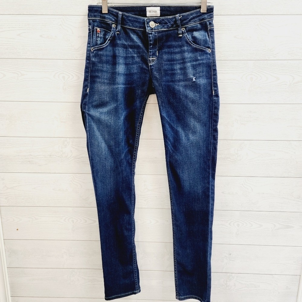 Hudson Jax Boyfriend Skinny Jeans‎